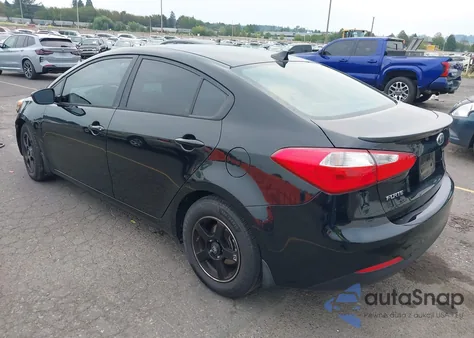 2014 Kia Forte Lx из США, поврежденный, VIN KNAFK4A6XE5182716